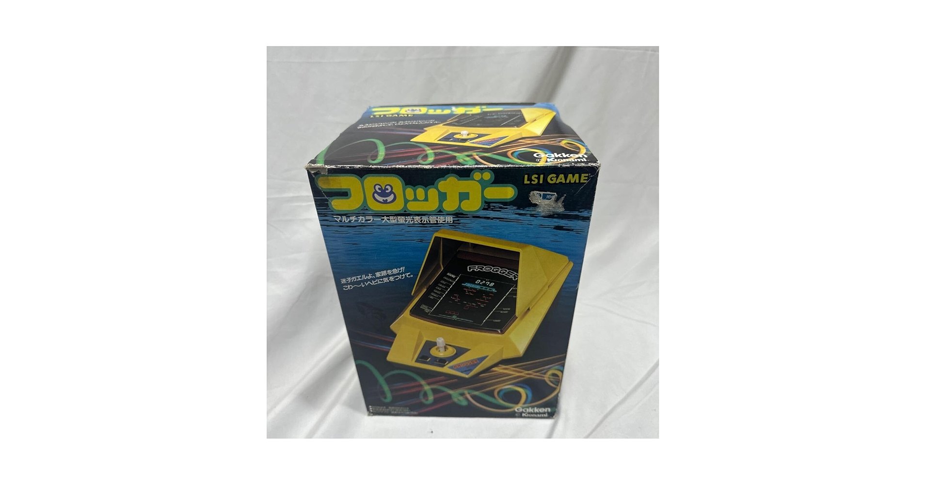 希少　ジャンク品　学研　フロッガー　レトロゲーム Amazon.co.jp: レア希少 LSI 学研 コナミ フロッガー 昭和レトロ